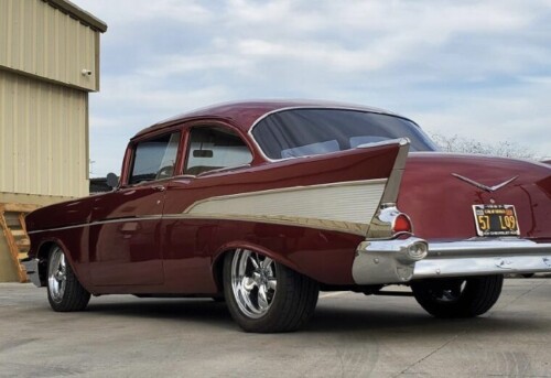 1957 Chevy Resto-Mod, LS6.0 4L60e Trans, Custom Interior, Paint, Exhaust, Awesome Car Available Today - Image 4