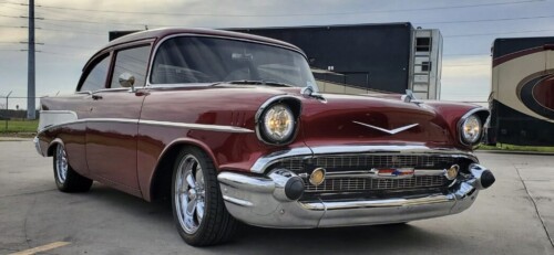 1957 Chevy Resto-Mod, LS6.0 4L60e Trans, Custom Interior, Paint, Exhaust, Awesome Car Available Today - Image 6