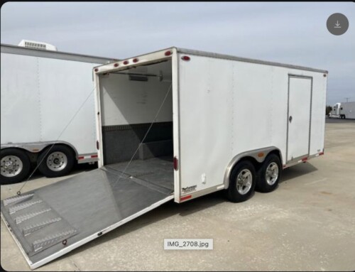 2015 Performax 16' Motorsycle/Toy/Side By Side Trailer, Generator, Air Compressor, Available Today