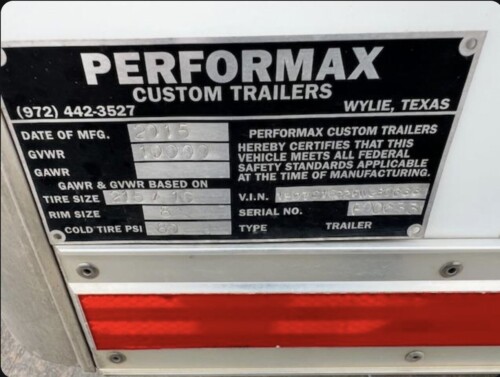 2015 Performax 16' Motorsycle/Toy/Side By Side Trailer, Generator, Air Compressor, Available Today - Image 14